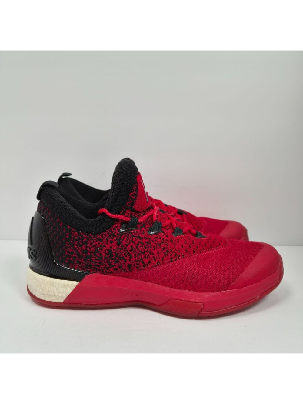 Adidas Crazylight Boost 2.5 Low Men's Red & Black Shoes B39253 US Size 10